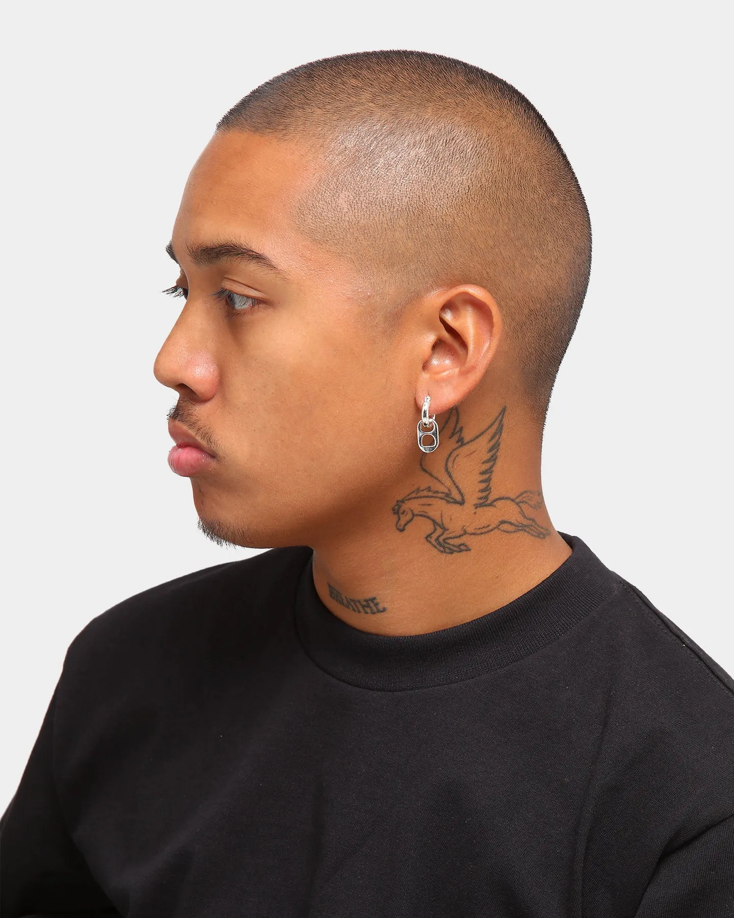 Wild for the Weekend Ring Pull Earrings Silver