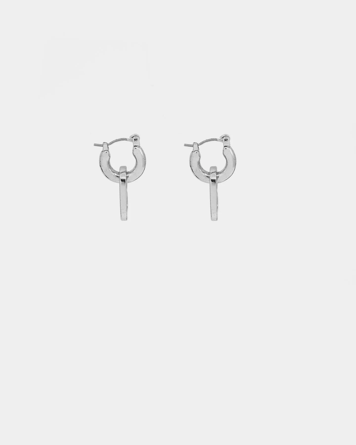 Wild for the Weekend Ring Pull Earrings Silver