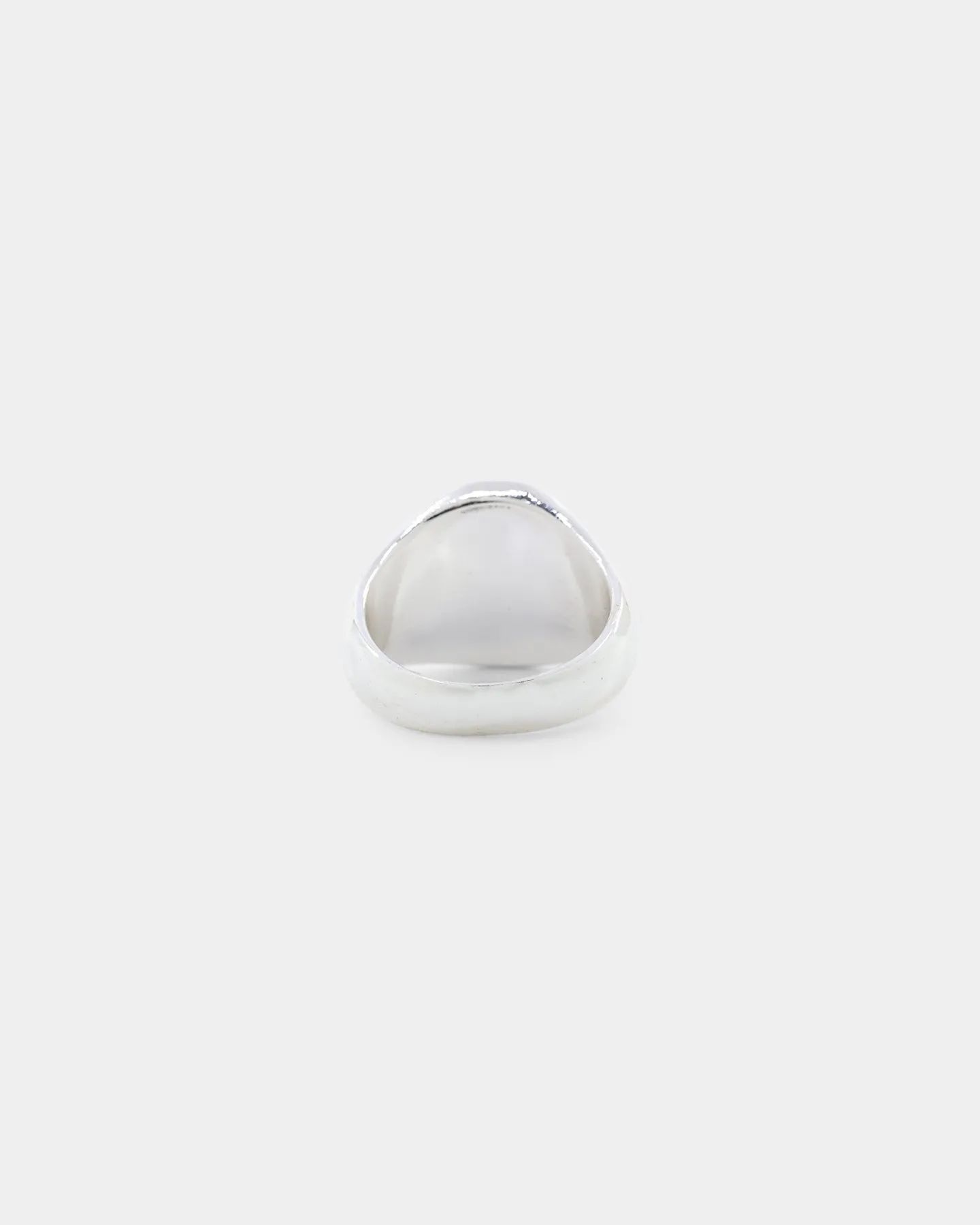 Wild for the Weekend Serpentine Dragon Signet Ring Silver