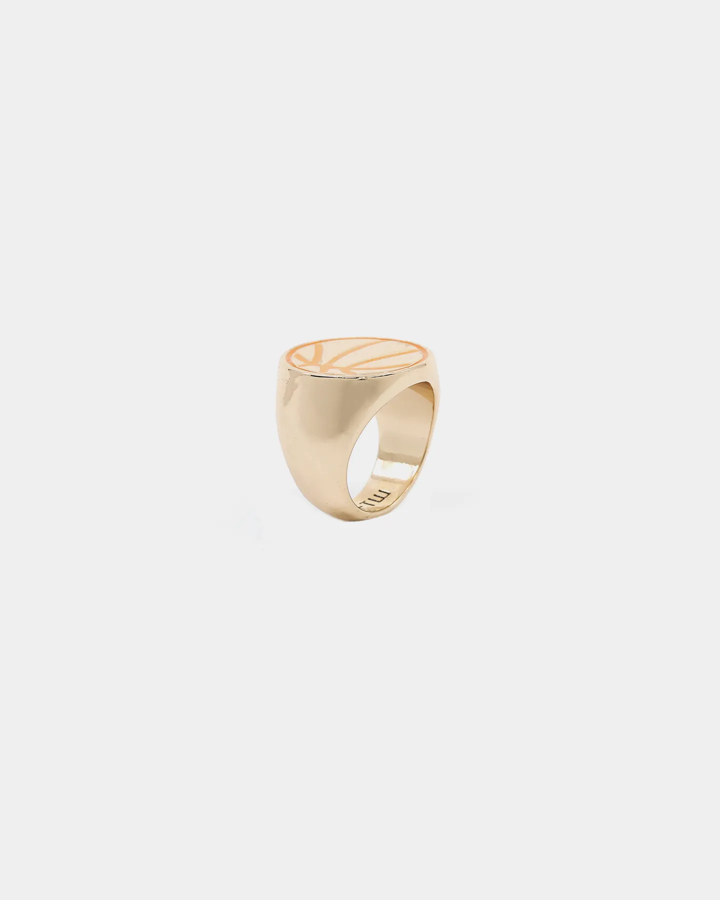 Wild For The Weekend Slam Dunk Basketball Ring (Medium) Gold